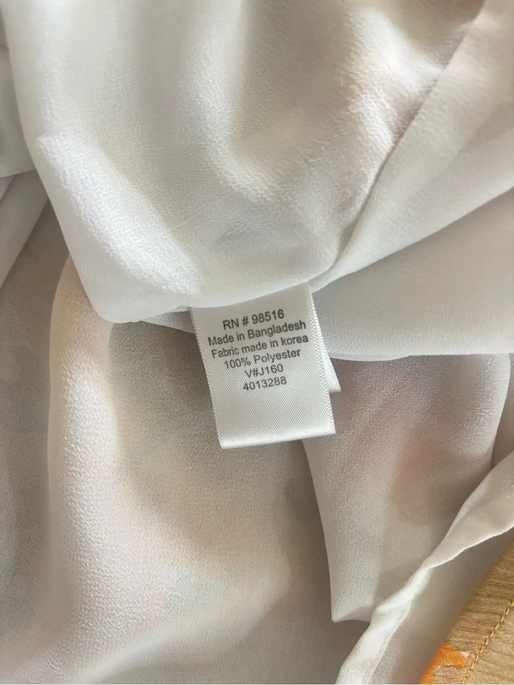 Coldwater Creek sheer floral